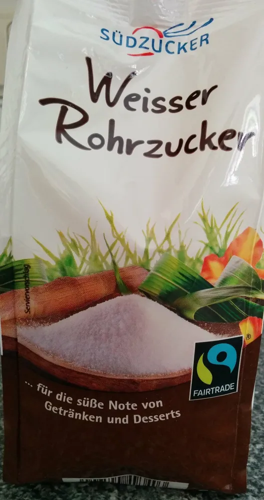 Weisser Rohrzucker