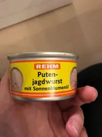 Puten-jagdwurst mit Sonnenblumenöl