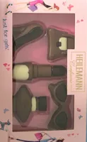 Figurines en chocolat lait