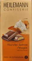 Mandel-Sahne Nougat Edelvollmilch