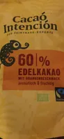 60% Edelkakao mit Orangengeschmack