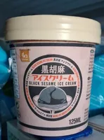 Gelato al sesamo nero