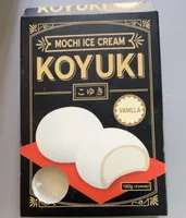 Mochi ice cream vanilla