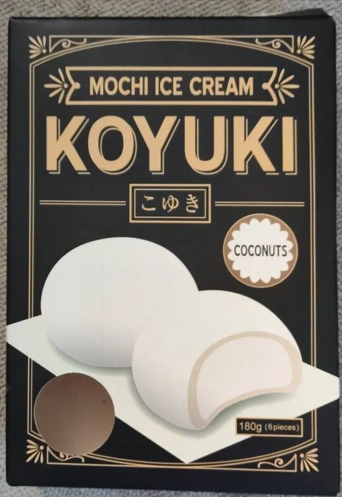 Mochi ice cream koyuki