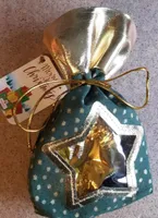 Weihnachtsschokoladensäckchen