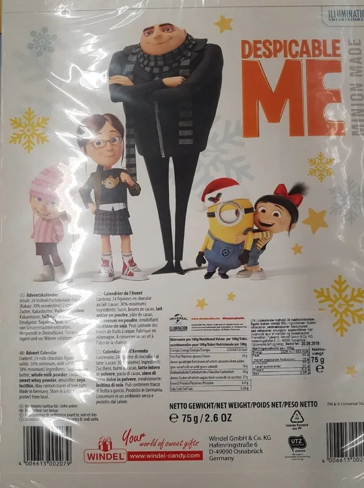 Adventskalender Minions