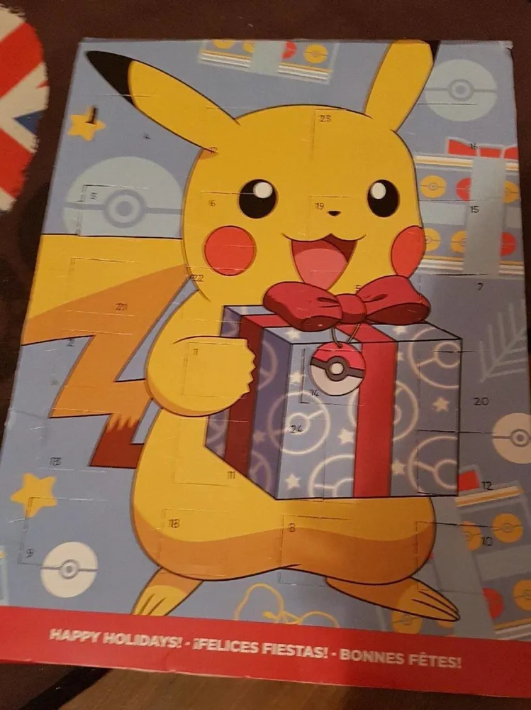 Calendrier pikachu