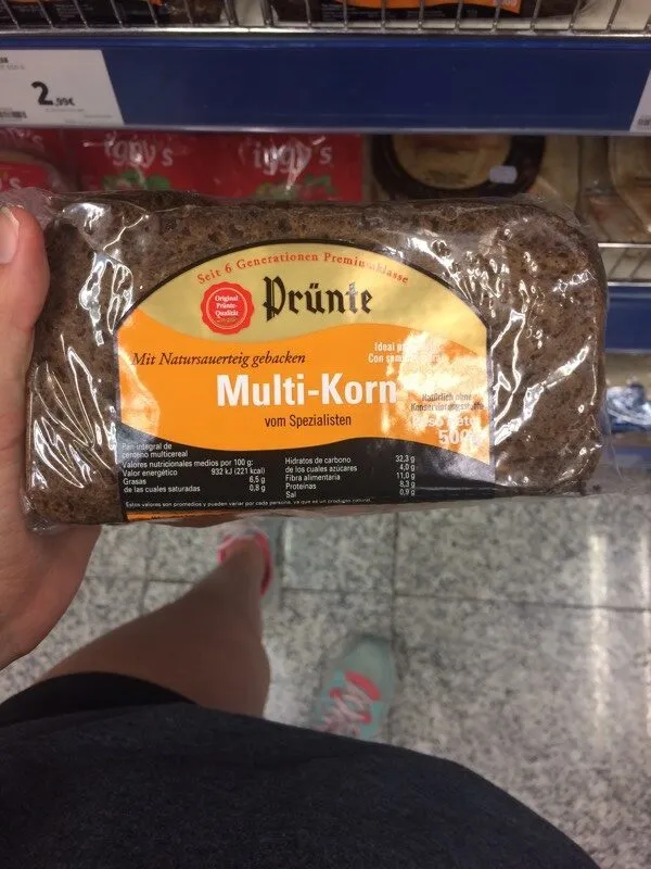 Pan aleman multi-korn