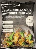 Chicken Rice Broccoli With Yogurt Curry Sauce