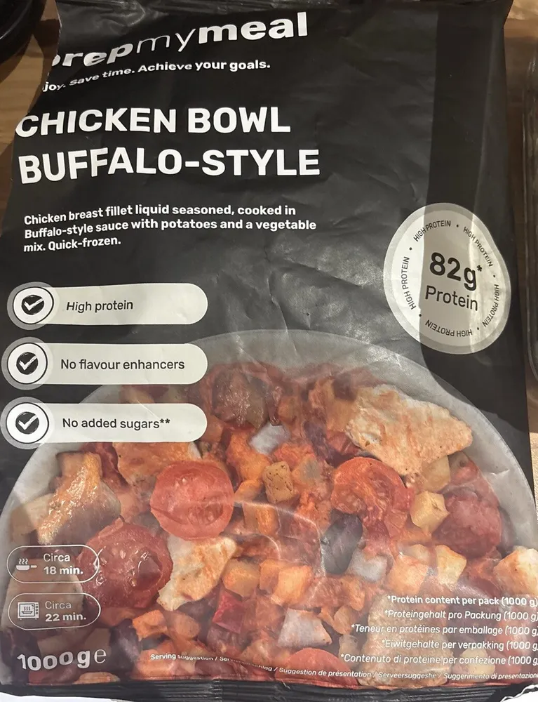 CHICKEN BOWL BUFFALO-STYLE