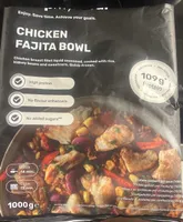 Hähnchen fajita bowl
