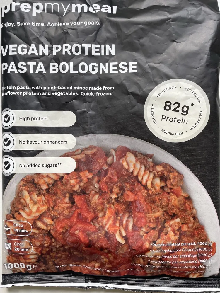 Vegan Protein Pasta Bolognese