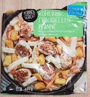 Kohlrabi- Frikadellen - Pfanne