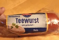 Delikatess Teewurst - mild geräuchert