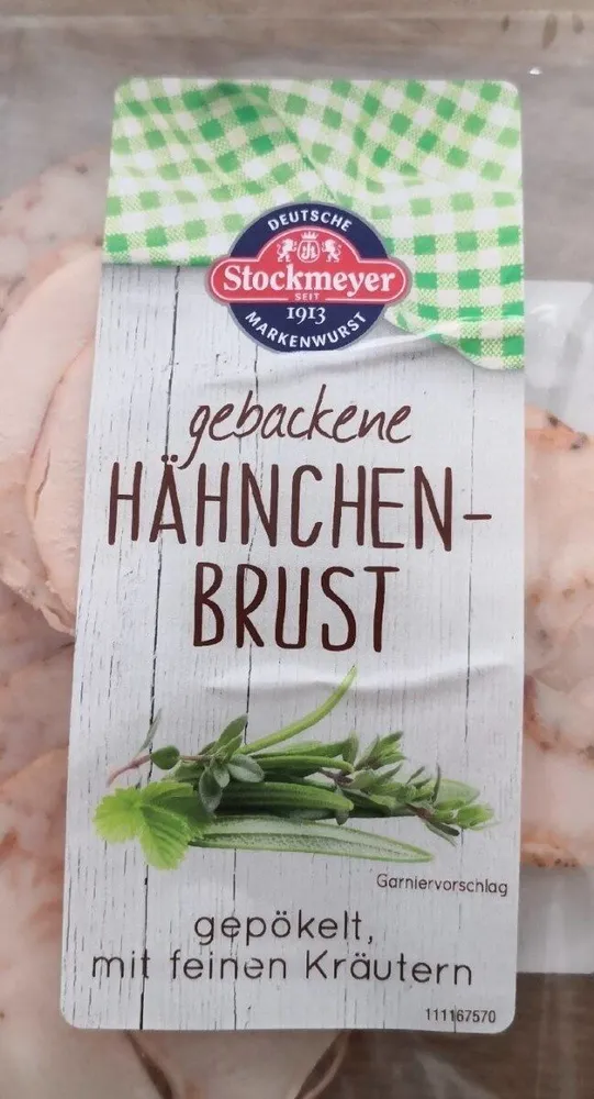 Hähnchenbrust gebacke