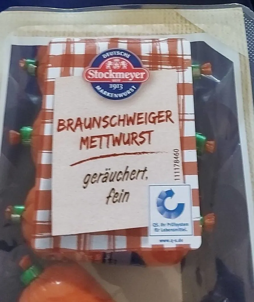 Braunschweiger Mettwurst