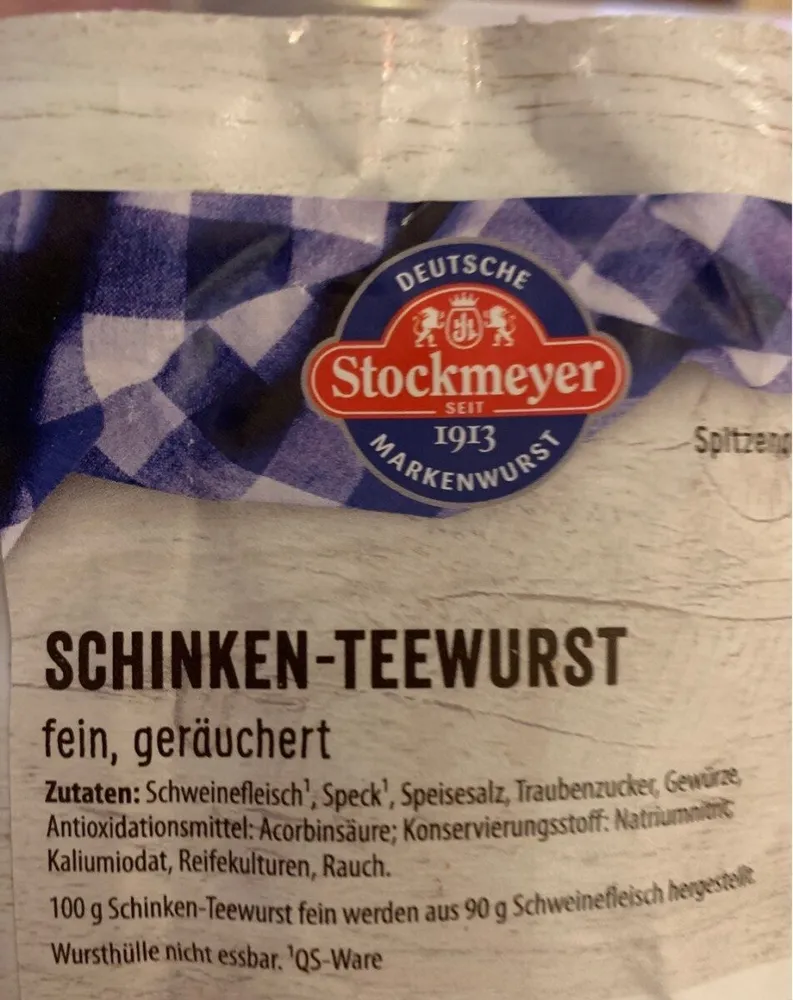 Schinken-Teewurst