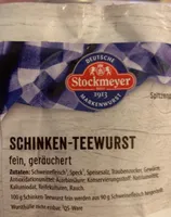 Schinken-Teewurst