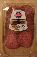 Pfeffer-Salami mild geräuchert