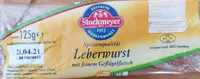 Leberwurst mit feinem Geflügelfleisch