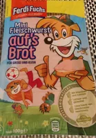 Mini Fleischwurst aufs Brot