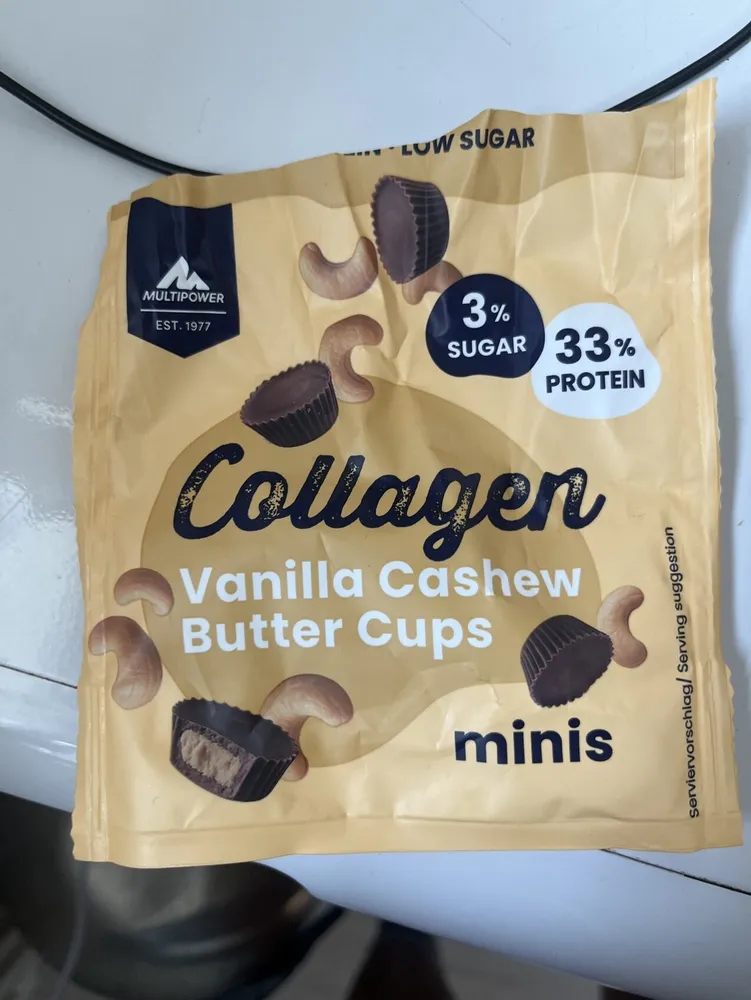 Collagen Vanilla Cashew Butter Cups Mini