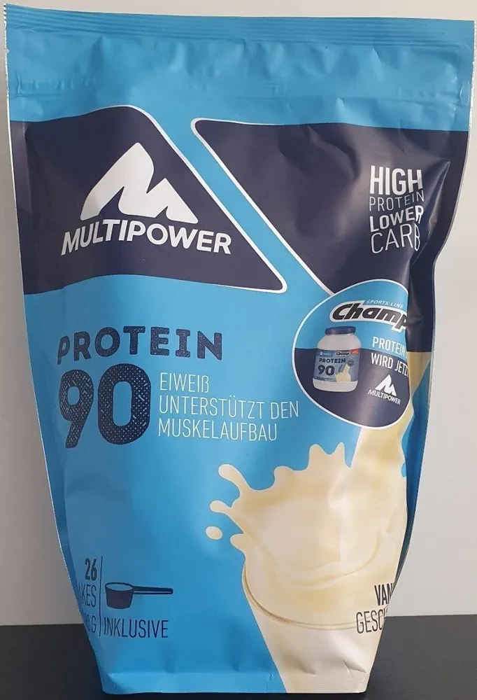 Multipower Protein 90 Vanille Geschmack