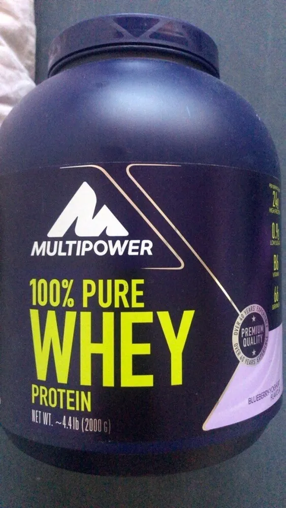 100% pure whey protein