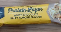 Protein layer white chocolate salty almond Flavour