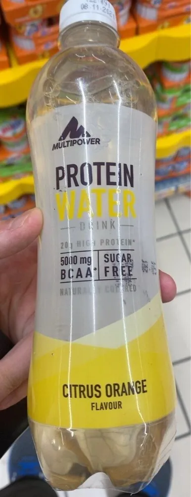 Protein Water -Citrus Orange