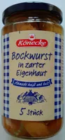 Bockwurst in Eigenhaut