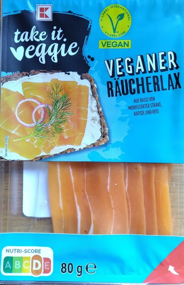 Veganer Räucherlax