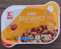 CURRY BRATWURST in würziger Curry-Ketchup Sauce