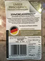 Schweinepastete ummantelt mit Pfeffer