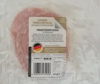 Früstücksfleisch im Geleemantel