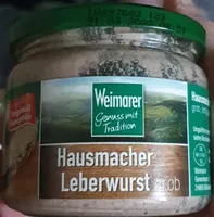 Hausmacher Leberwurst Grob