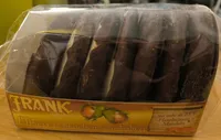 ELISEN-Lebkuchen auf Oblaten schokoliert