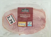 Handgemachter Hinterschinken im Chilimantel, geräuchert