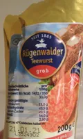Rügenwalder Teewurst grob