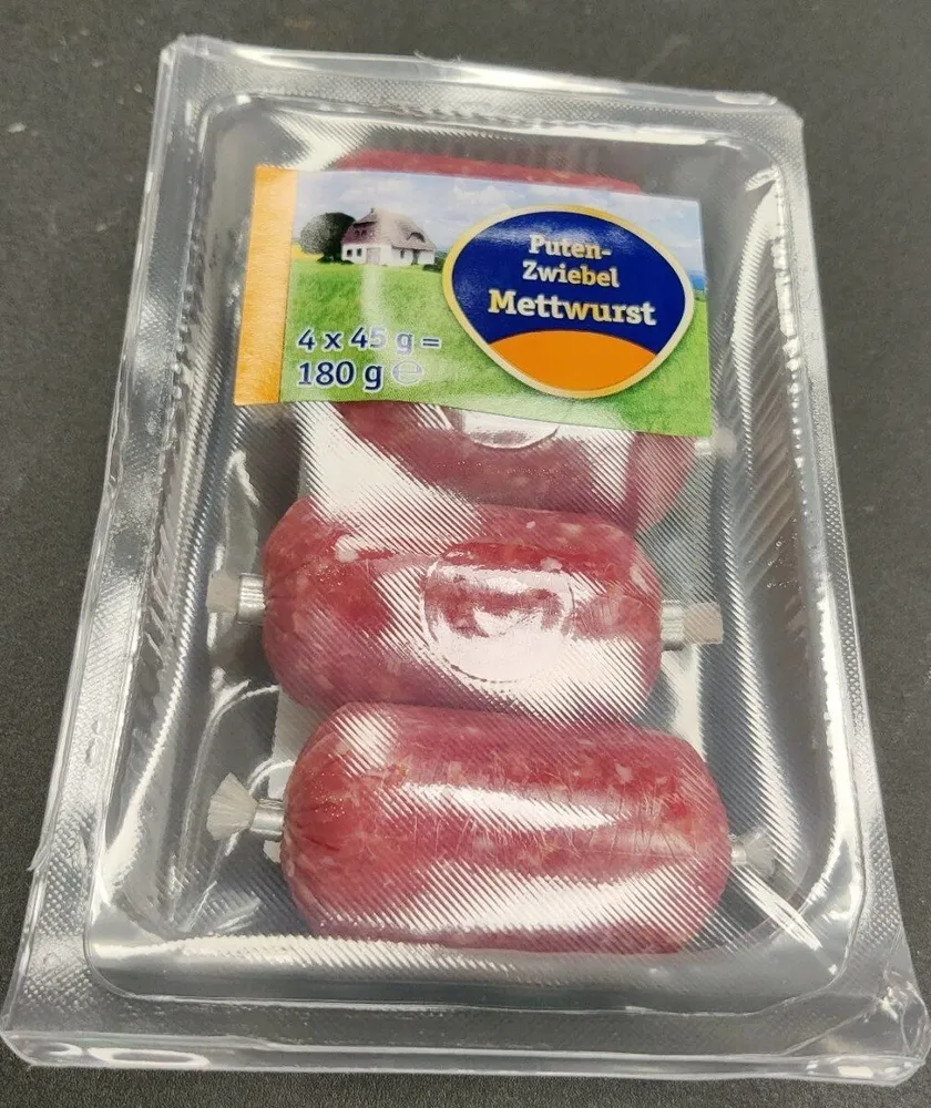 Puten-Zwiebel Mettwurst