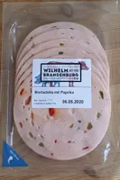 Mortadella mit Paprika