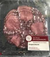 Zungenrotwurst