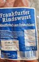 Frankfurter Rindswurst