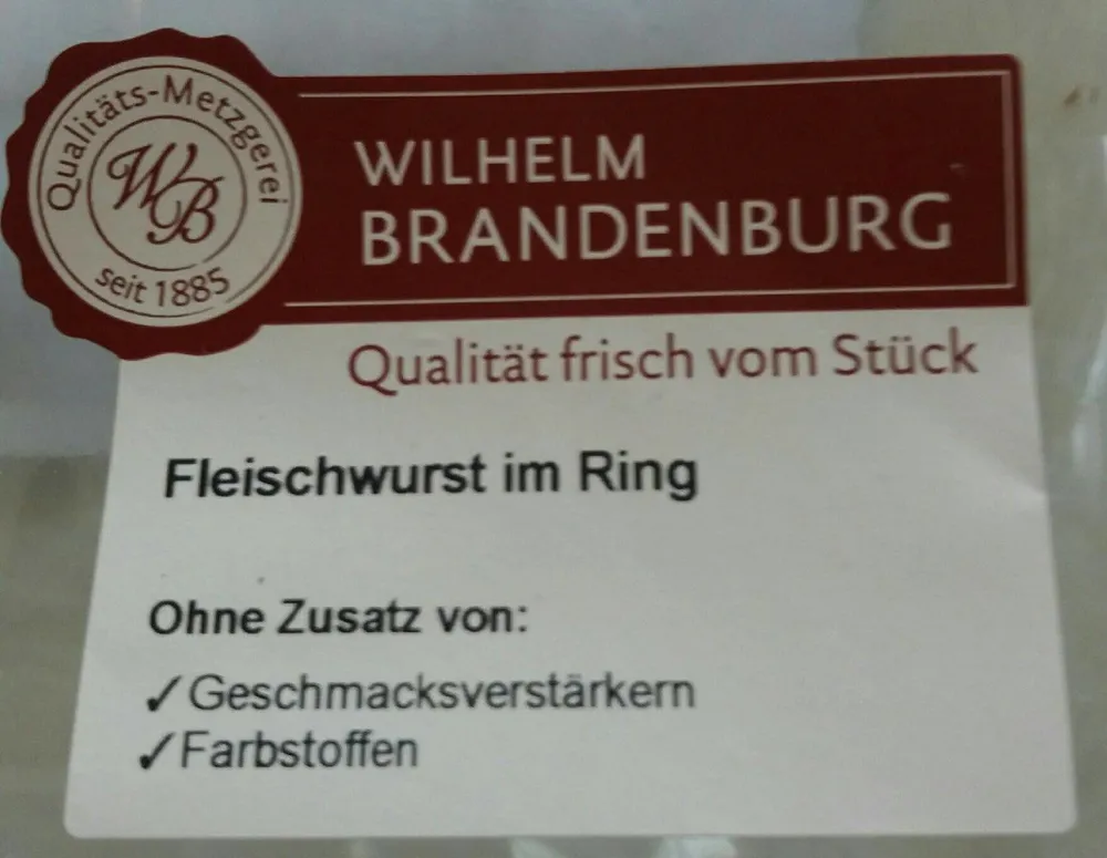 Fleischwurst