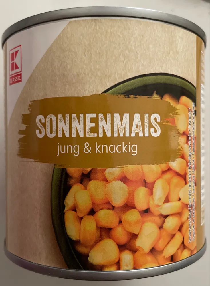 SONNENMAIS jung & knackig