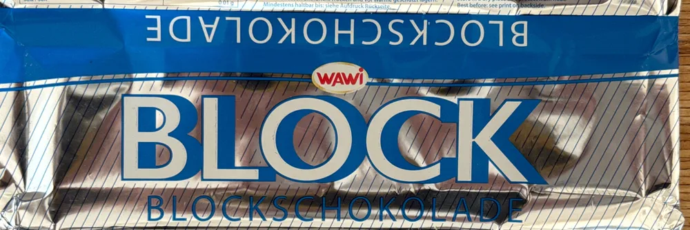 Blockschokolade