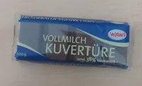 Kuvertüre, Vollmilch