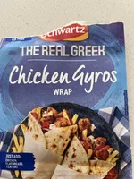 THE REAL GREEK Chicken Gyros WRAP