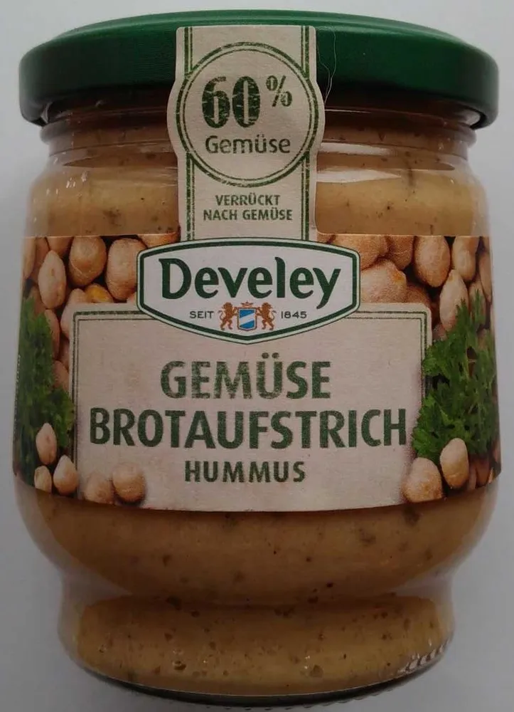 Gemüse Brotaufstrich Hummus