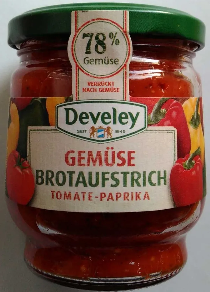 Gemüse Brotaufstrich Tomate-Paprika
